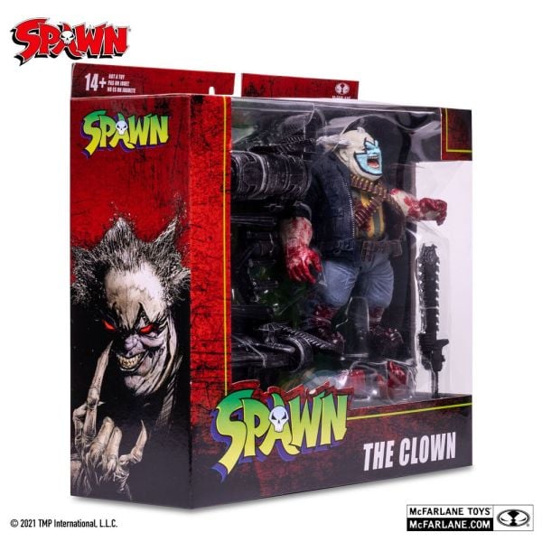 Clown Bloody Deluxe Aksiyon Figür Seti (Spawn)