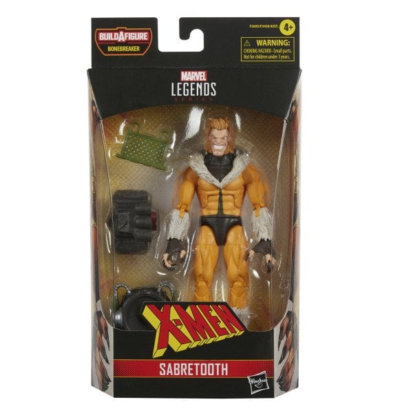 Marvel Legends Series Sabretooth (BAF: Bonebreaker)