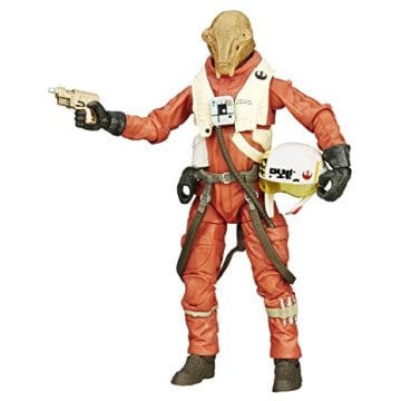 Star Wars: The Force Awakens - Black Series X-Wing Pilot Asty Aksiyon Figürü