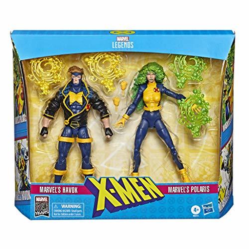 Marvel Legends Series X-Men Havok and Marvel’s Polaris