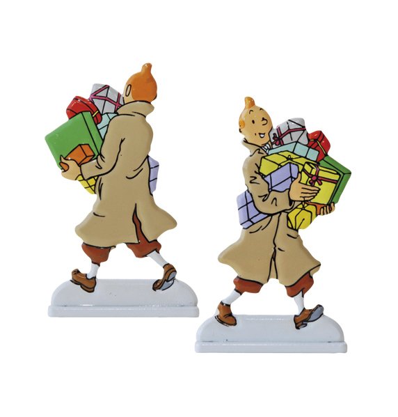Tintin Carrying Gifts Figure