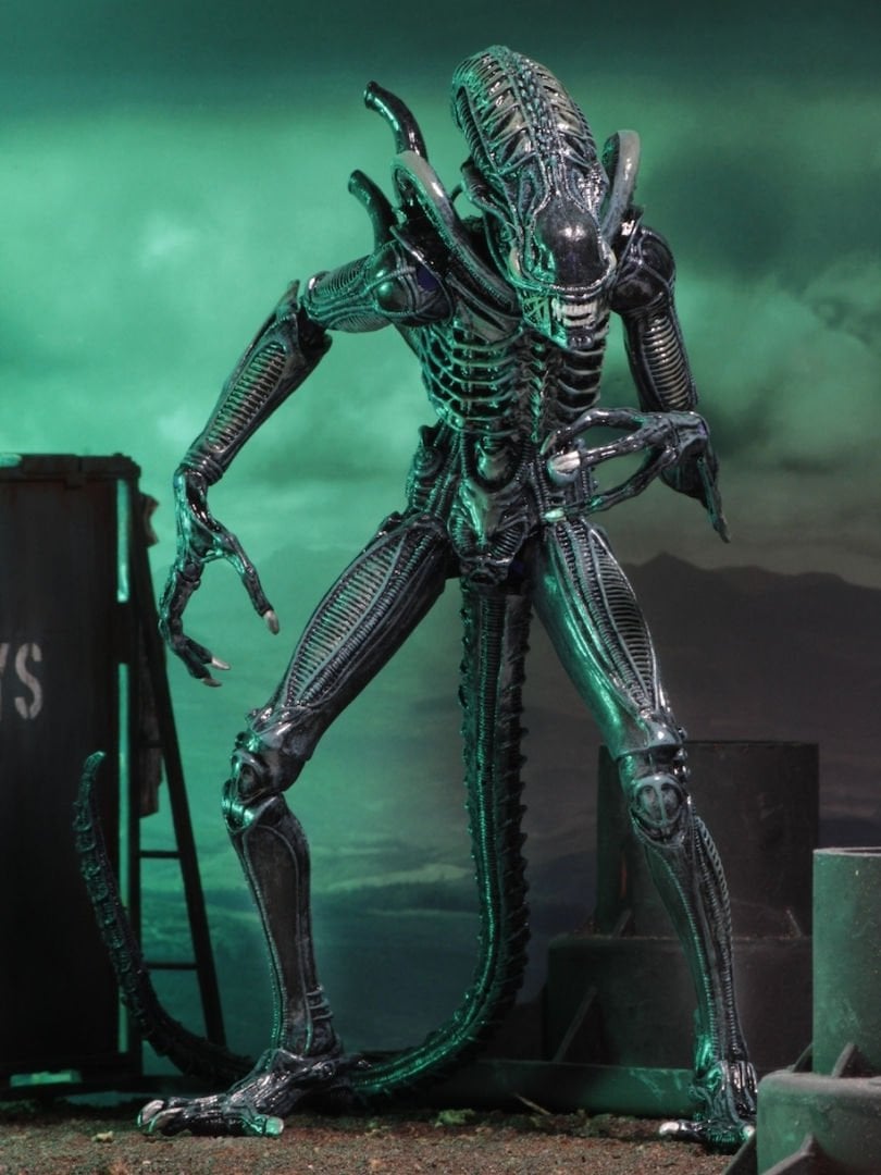 Aliens - Ultimate Aliens Warrior (1986) Aksiyon Figürü (Mavi)