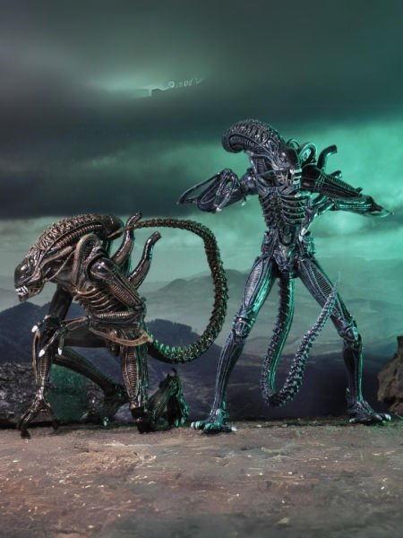 Aliens - Ultimate Aliens Warrior (1986) Aksiyon Figürü (Mavi)