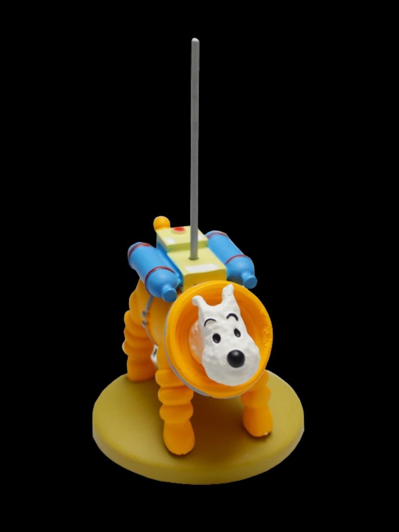 Tintin - Milou (Snowy) Cosmonaut Resin Figür