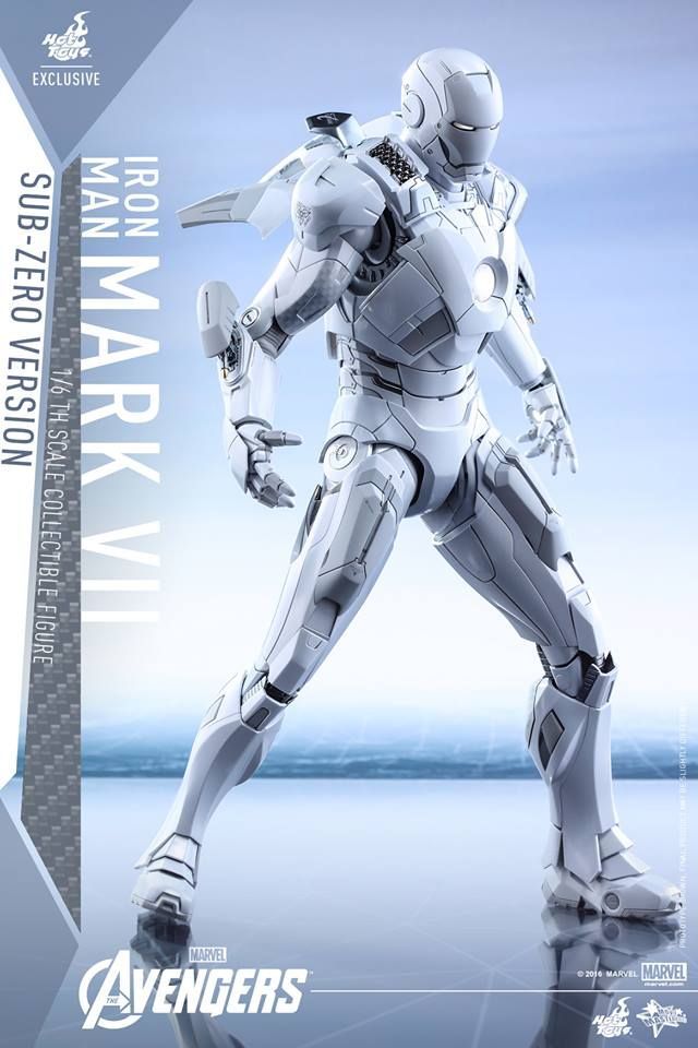 The Avengers Iron Man Mark VII Sub-Zero Version Hot Toys Exclusive