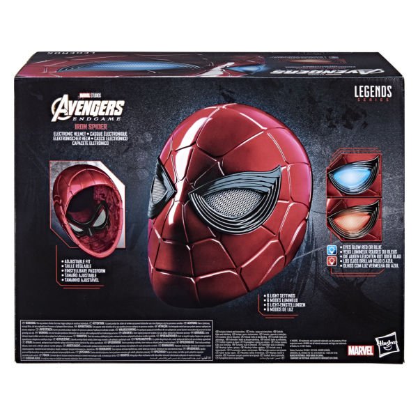 Marvel Legends Series Iron Spider Electronic Helmet