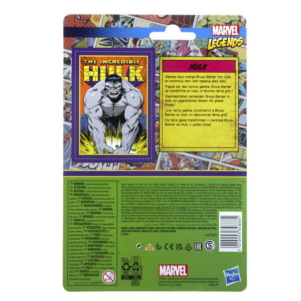 Marvel Legends Retro 375 Collection Grey Hulk