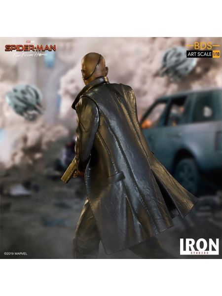 Spider-Man: Far From Home - Nick Fury 1/10 Art Scale Limited Edition Heykel