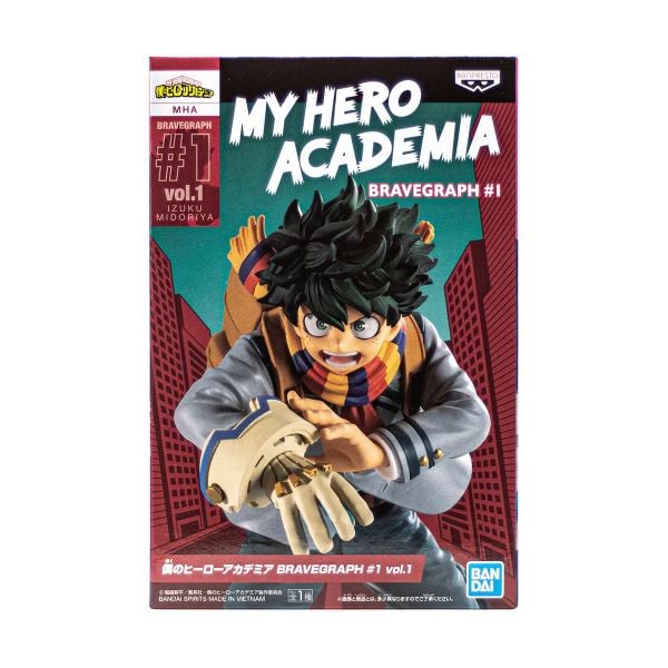 My Hero Academia - Bravegraph #1 Vol.1 Izuku Midoriya Heykel