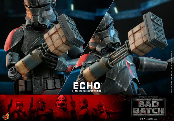 Star Wars: The Bad Batch - Echo 1/6 Scale Koleksiyon Figürü