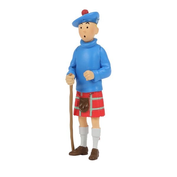 Moulinsart Tintin in a Kilt Resin Figurine