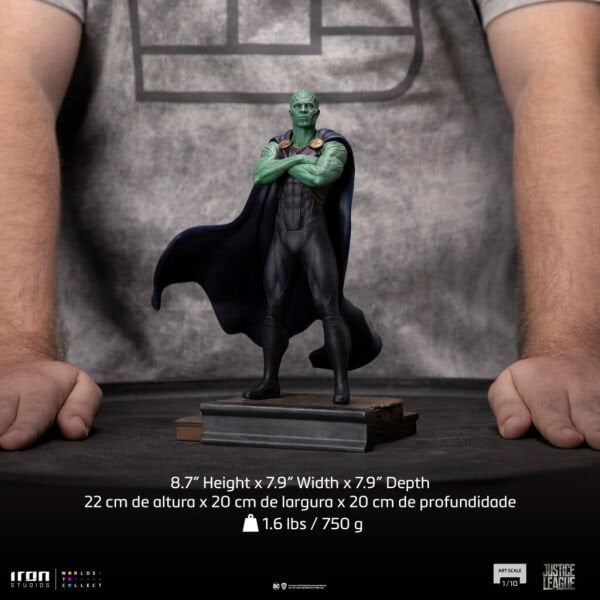 Zack Snyder’s Justice League - Martian Manhunter 1/10 Art Scale Limited Edition Heykel (CCXP Exclusive)