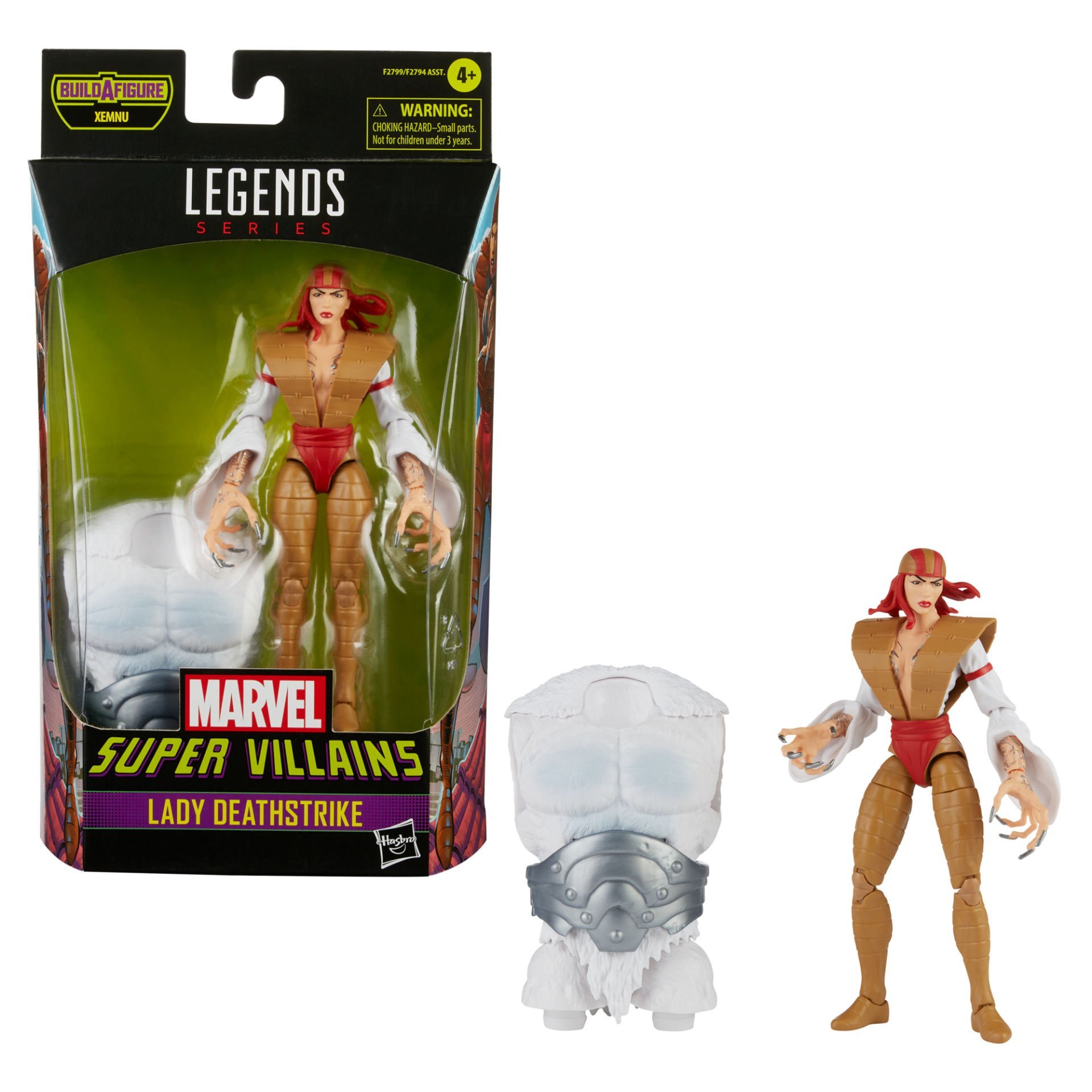 Marvel Legends Super Villains Lady Deathstrike (Xemnu BAF)