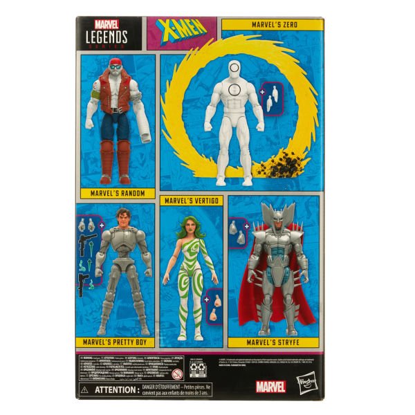 Marvel Legends X-Men Villains Action Figures Set (5-Pack)