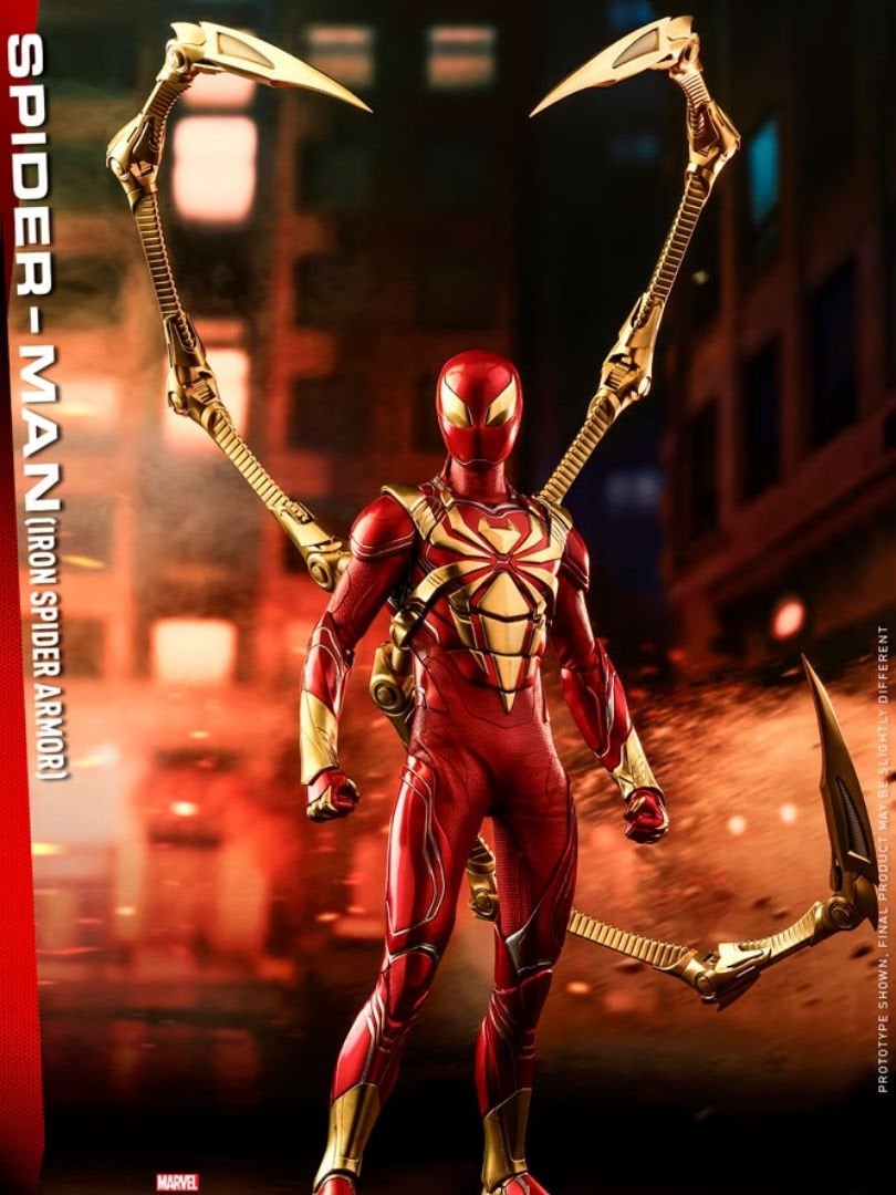 Spider-Man Video Game - Spider-Man (Iron Spider Armor) 1/6 Scale Koleksiyon Figürü
