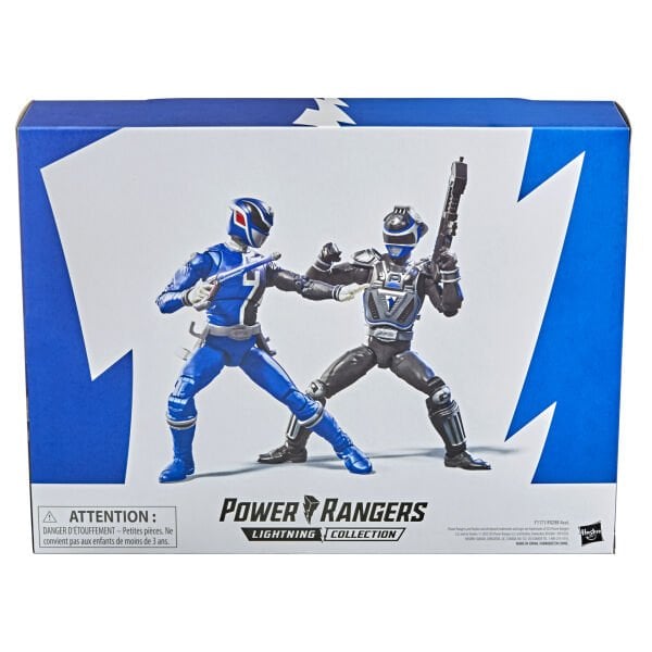 Power Rangers Lightning Collection S.P.D. B-Squad Blue Ranger Vs A-Squad Blue Ranger Spectrum Variant 2'li Figür