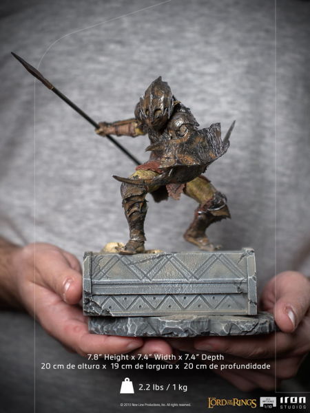 Lord of the Rings - Armored Orc 1/10 Art Scale Limited Edition Heykel