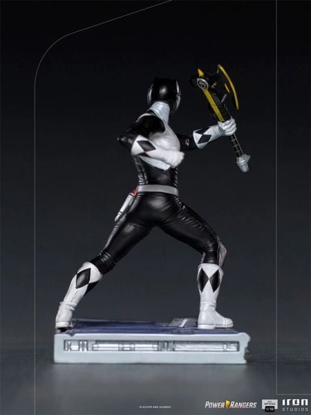 Mighty Morphin Power Rangers - Black Ranger 1/10 Art Scale Limited Edition Heykel