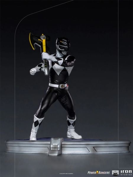 Mighty Morphin Power Rangers - Black Ranger 1/10 Art Scale Limited Edition Heykel