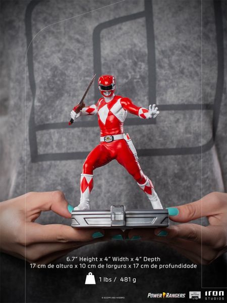 Mighty Morphin Power Rangers - Red Ranger 1/10 Art Scale Limited Edition Heykel