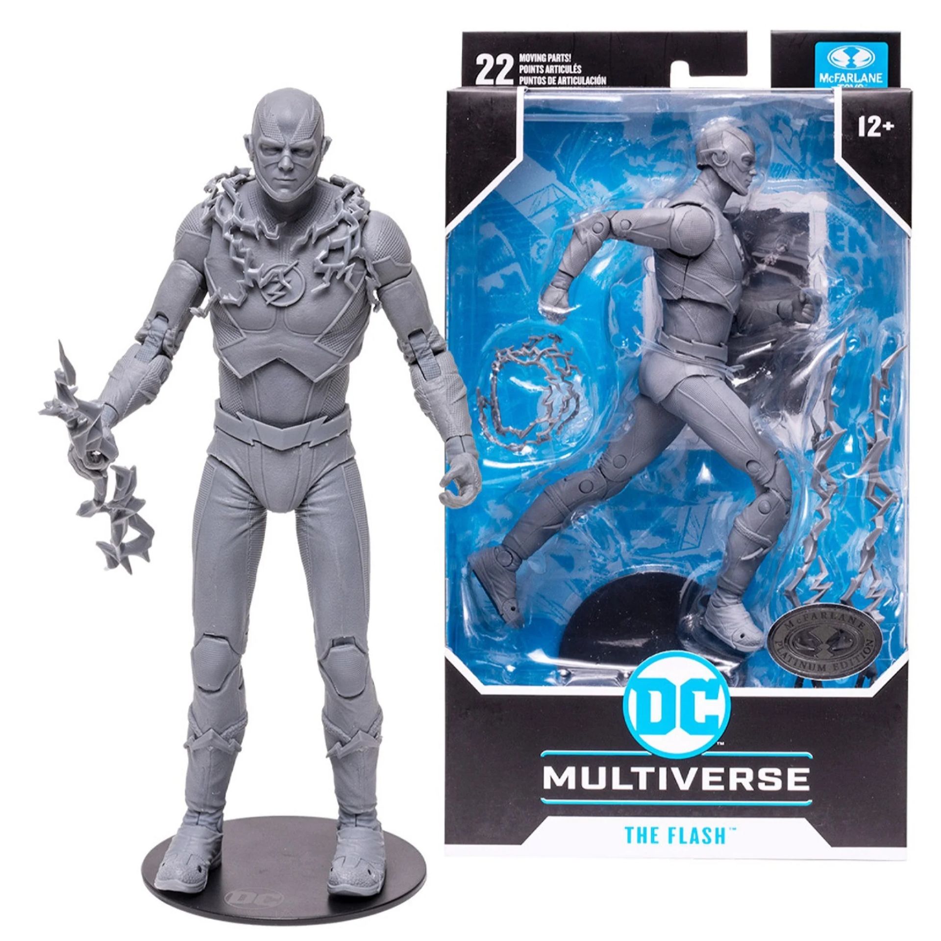 DC Multiverse The Flash (TV Series - Season 7) - The Flash Platinum Edition Figure