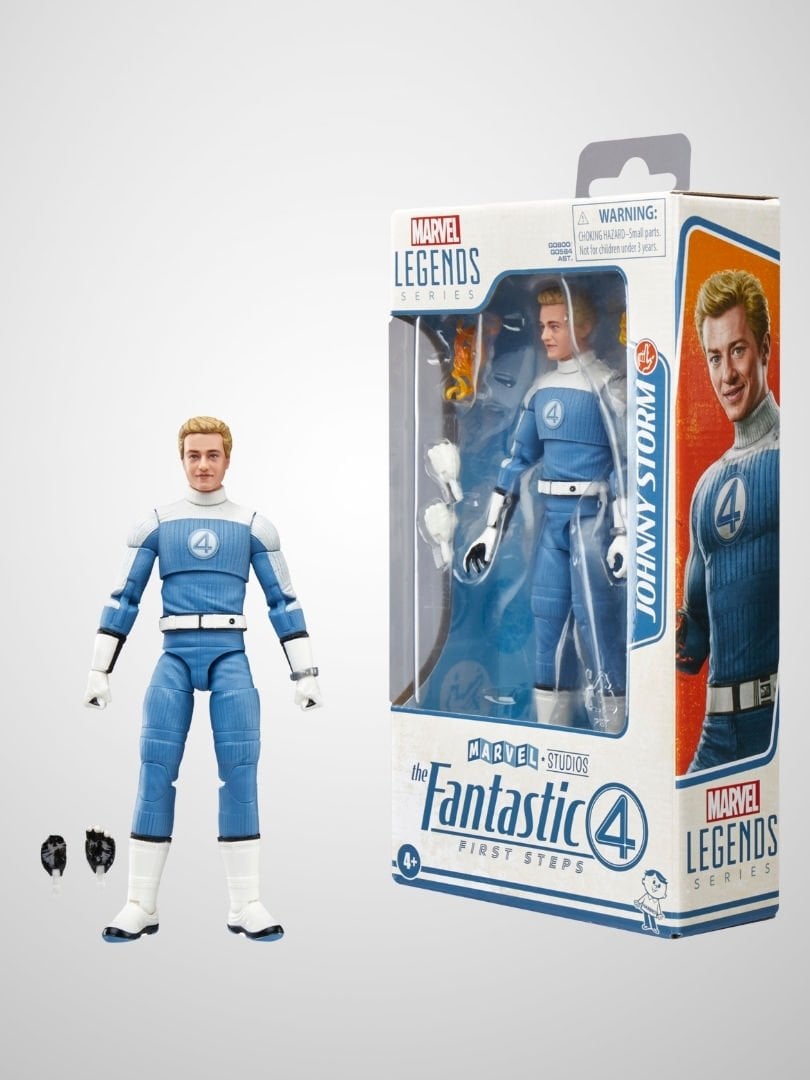 Marvel Legends Johnny Storm (The Fantastic Four: First Steps) Aksiyon Figürü