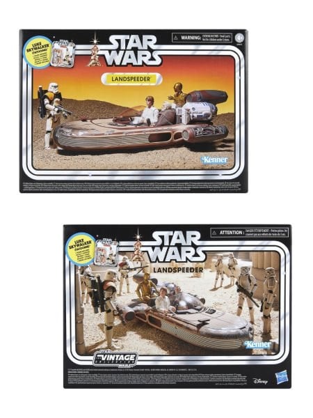 Star Wars Vintage Collection Landspeeder & Luke Skywalker (Tatooine) Araç ve Figür Seti (Star Wars: A New Hope)