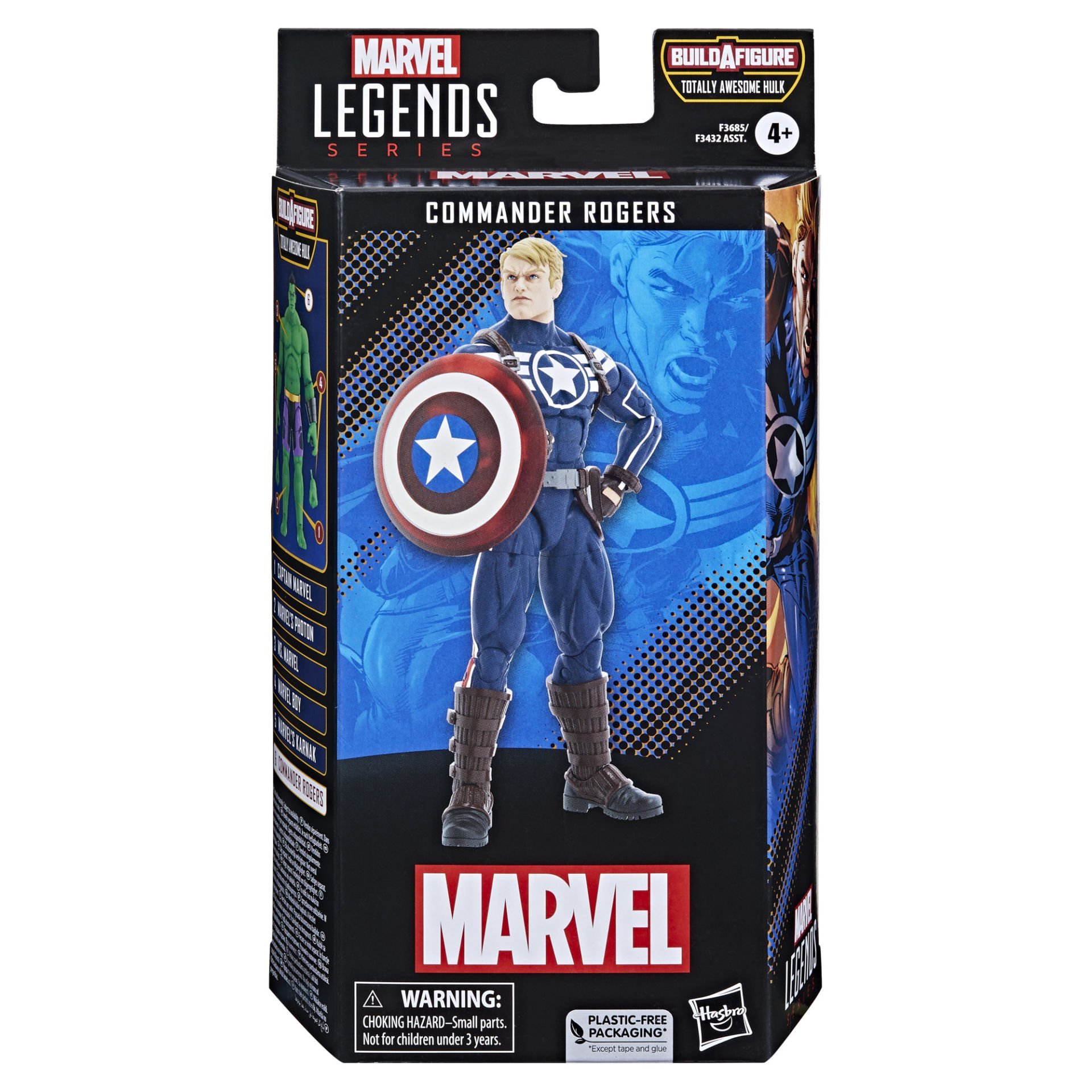 Marvel Comics - Marvel Legends Commander Rogers (Totally Awesome Hulk BAF)