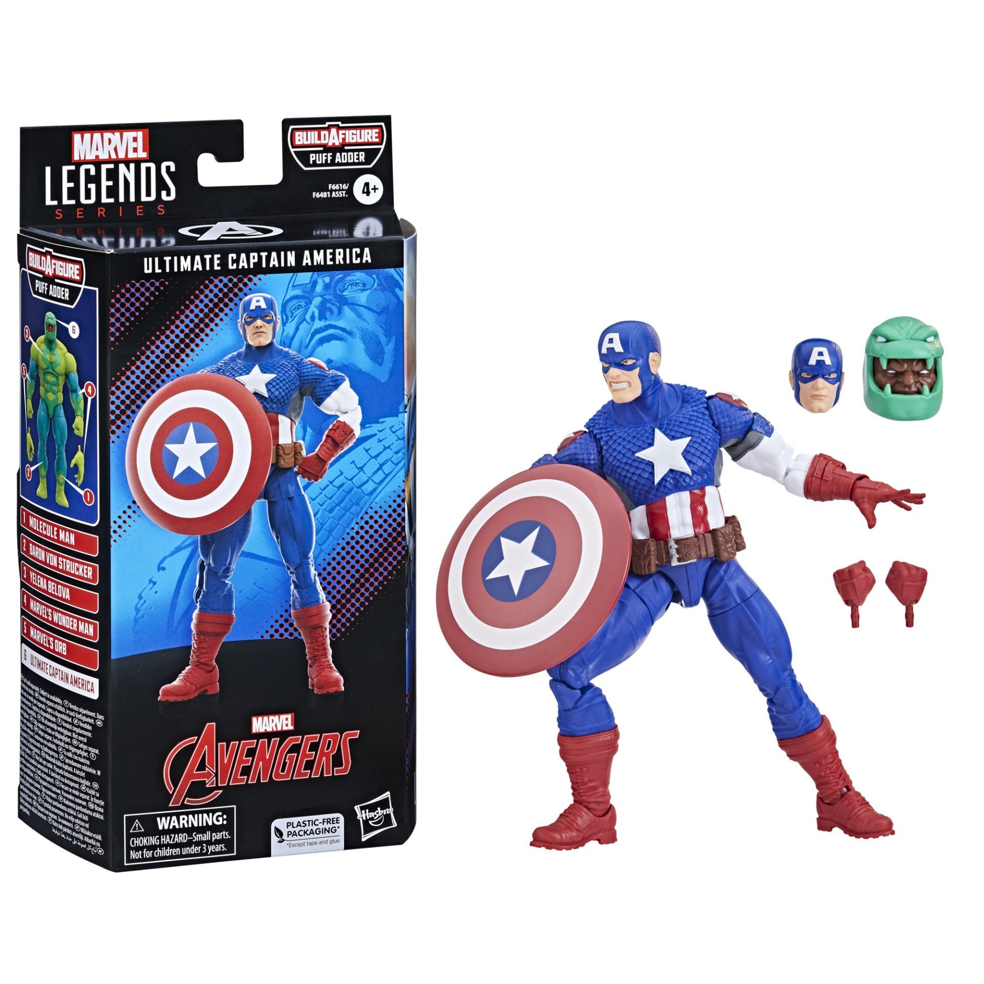 The Avengers (Classic Comic) - Marvel Legends Ultimate Captain America