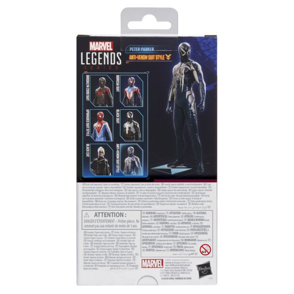 Marvel Legends Gamerverse Peter Parker Anti-Venom Suit Style (Spider-Man 2 Video Game) Aksiyon Figürü