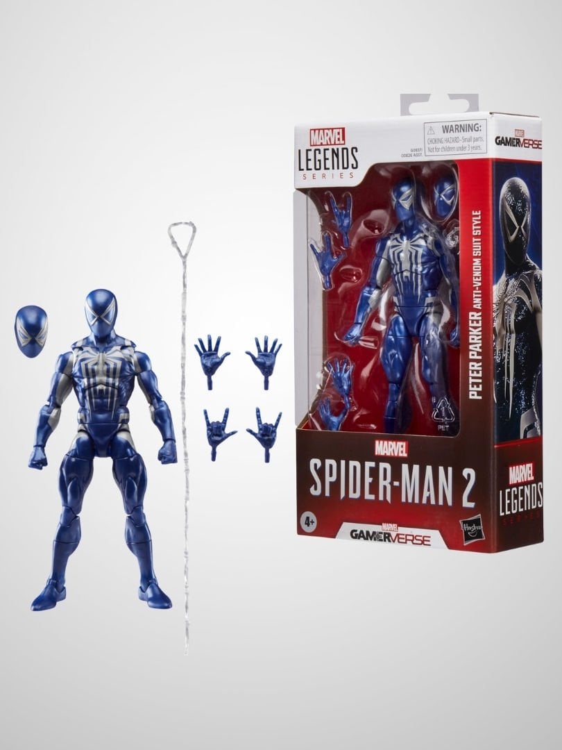 Marvel Legends Gamerverse Peter Parker Anti-Venom Suit Style (Spider-Man 2 Video Game) Aksiyon Figürü