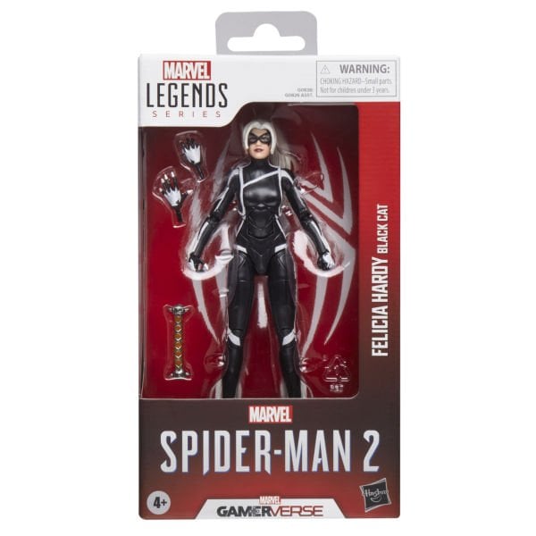Marvel Legends Gamerverse Black Cat Felicia Hardy (Spider-Man 2 Video Game) Aksiyon Figürü
