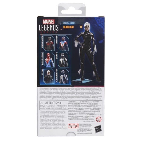 Marvel Legends Gamerverse Black Cat Felicia Hardy (Spider-Man 2 Video Game) Aksiyon Figürü