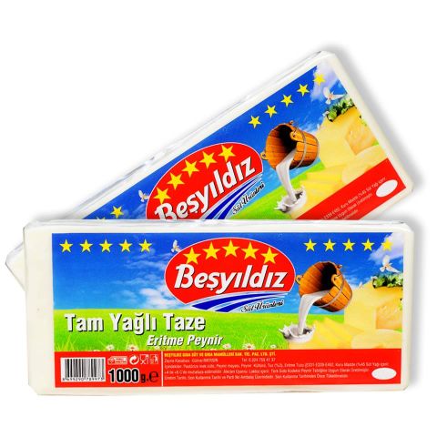 Gülnar Zeyne Yöresi Tam Yağlı Taze Eritme Peyniri 1 Kg