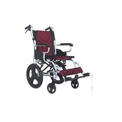 atlanabilir Sırtlı Alüminyum Tekerlekli Sandalye KY862LABJ-16-46 Cm