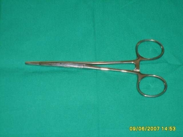 Medizin MTI Technische Cerrahi Pens Hemostatik Düz 14 cm