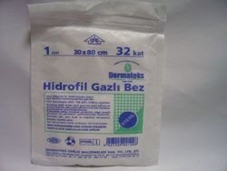 Hidrofil Gazlı Bez Steril 100 Tanesi