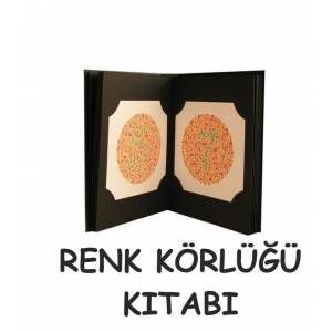 Renk Körlüğü Test Kitabı 38 Plates