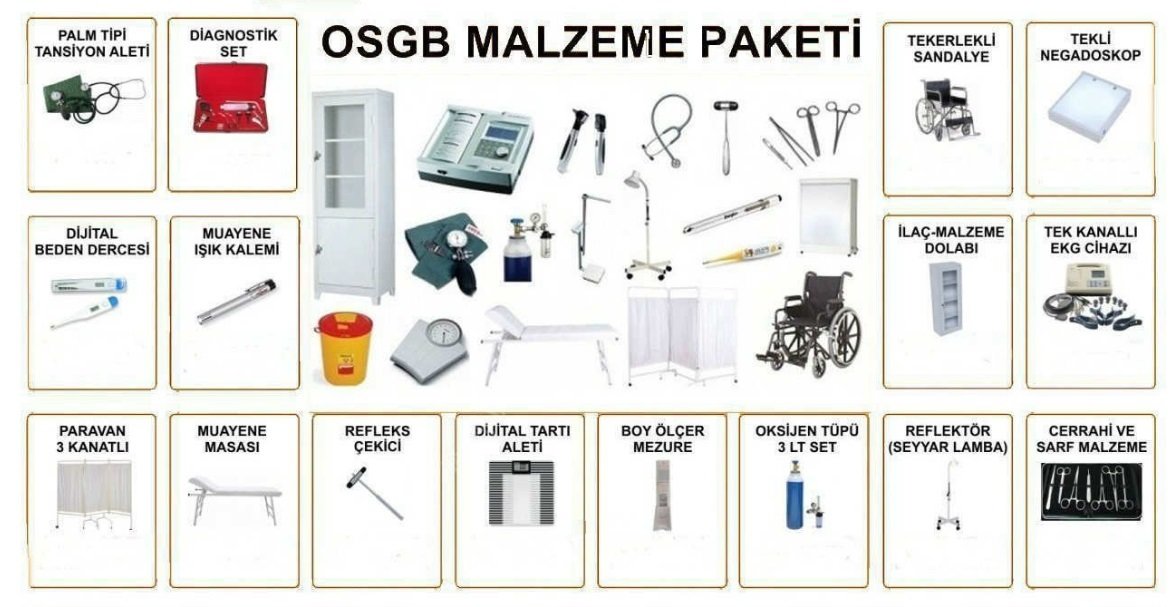 Revir Malzemeleri Hazır Paketi