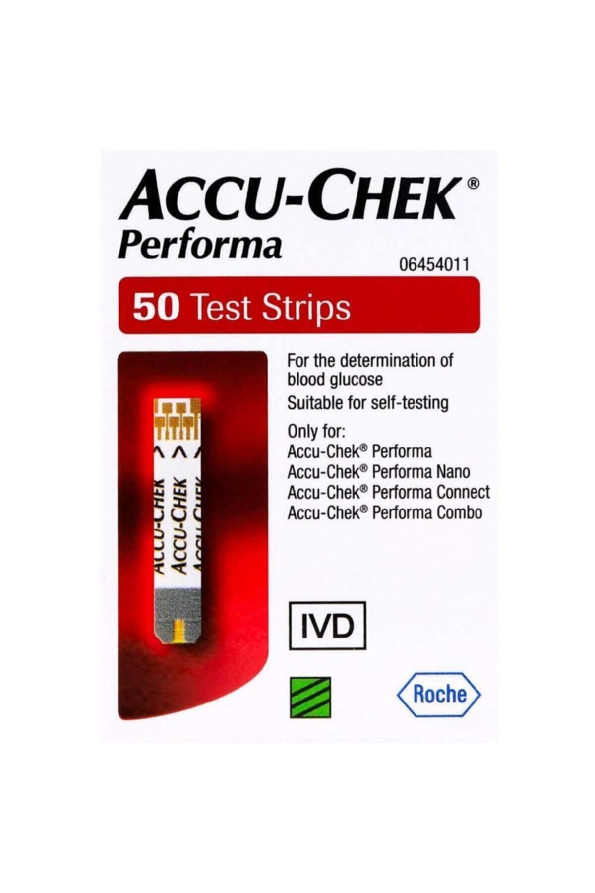 Accu Chek Performa Nano Roche Şeker Ölçüm Stribi