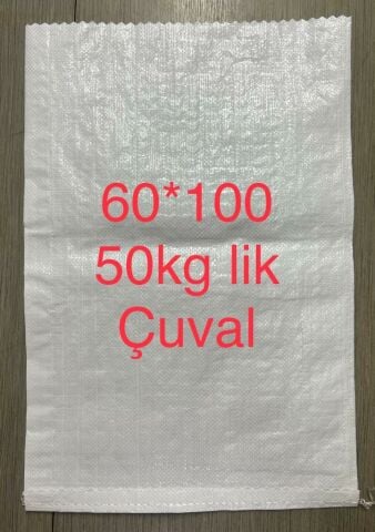 60*100 M2 60GR ÇUVAL 50'Lİ  PAKET