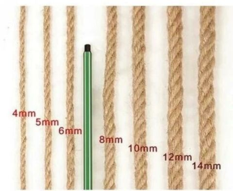 6mm Jüt İp 50 mt2lik paket