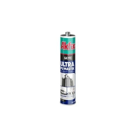 AKFİX 647FC Gri PU MASTİK 280 ml OTOMOTİV-YAPI-İNŞAAT-SANAYİ-OLUK ve GENEL AMAÇLI PALİÜRETAN DAYSON Tipi GREY