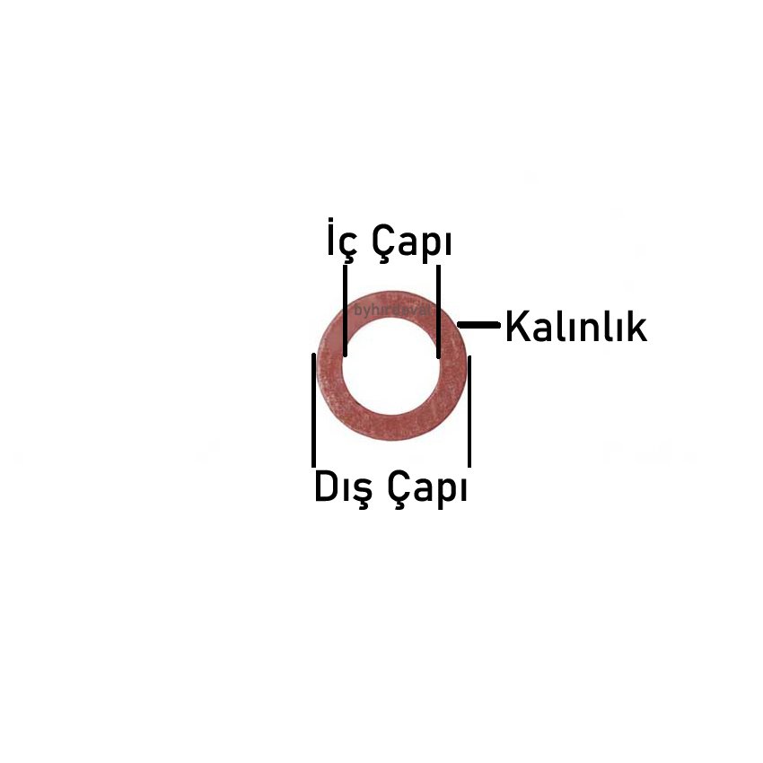 16-22 mm KLİNGRİT Conta FİBER CONTA GLİNGRİT