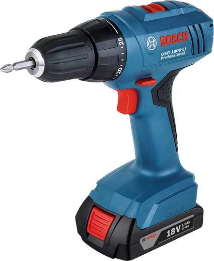 BOSCH GSR 1800Lİ AKÜLÜ VİDALAMA MATKAP