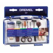 DREMEL 687 VIZ VIZ KALIPÇI FREZE TAŞLAMA UÇ SETİ 52 Parça GRAVÜR