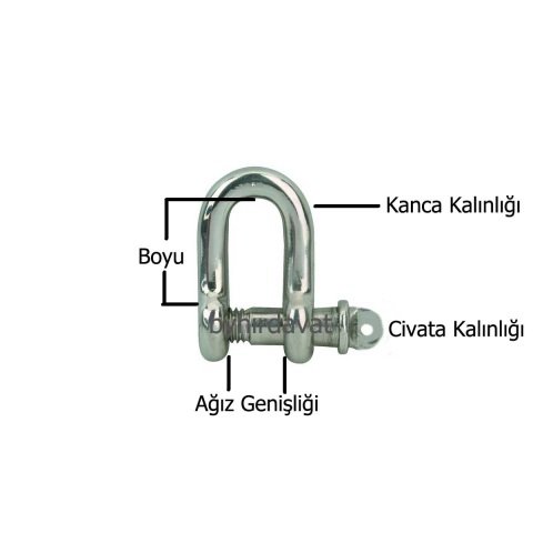 M6 ZİNCİR KİLİDİ MAPA 1/4