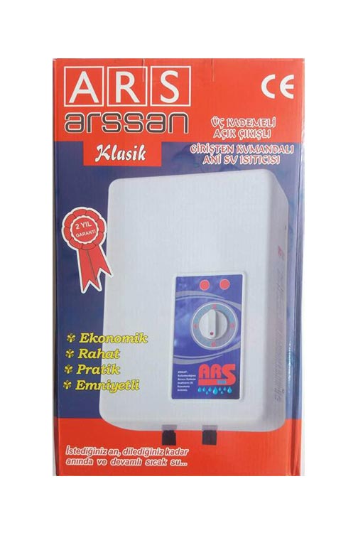 ARS KLASİK ELEKTRİKLİ ŞOFBEN BANYO ŞOHBENİ