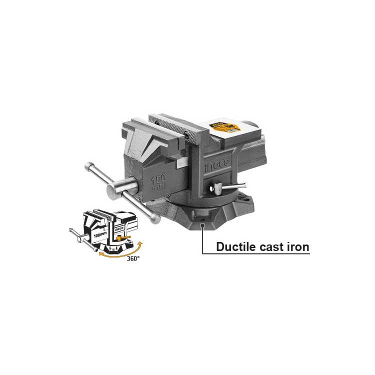 İNGCO 100 mm 4\'\' DÖNER MENGENE İNG-HBV084