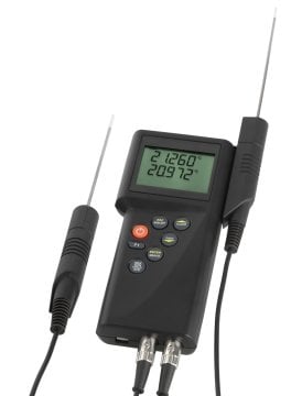 PT100, termokupllar ve Bağıl Nem için hassas cihaz P790